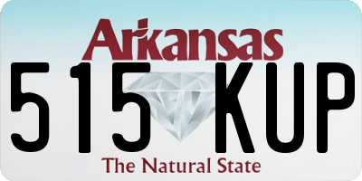 AR license plate 515KUP