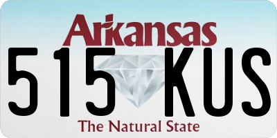 AR license plate 515KUS