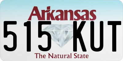 AR license plate 515KUT