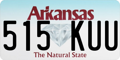 AR license plate 515KUU