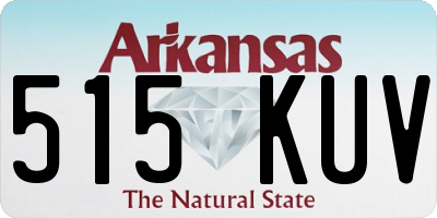 AR license plate 515KUV