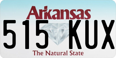 AR license plate 515KUX
