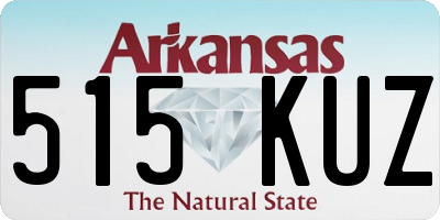 AR license plate 515KUZ