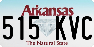 AR license plate 515KVC