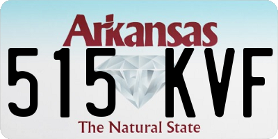 AR license plate 515KVF