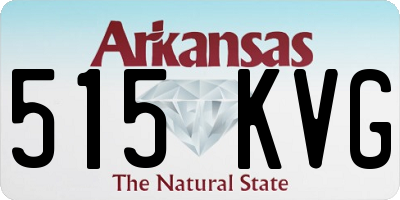 AR license plate 515KVG