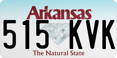 AR license plate 515KVK