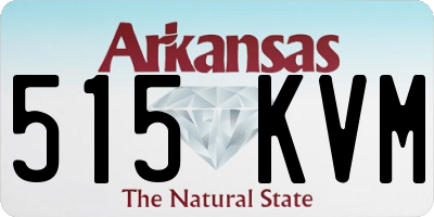 AR license plate 515KVM