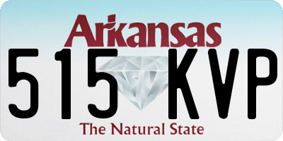 AR license plate 515KVP