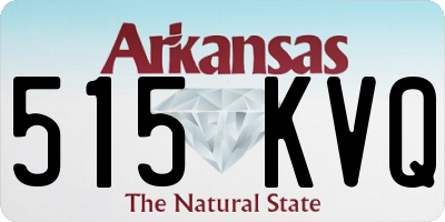 AR license plate 515KVQ