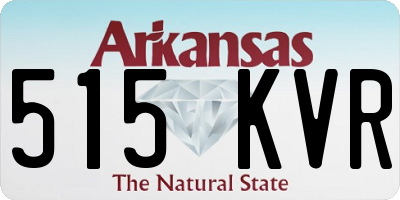 AR license plate 515KVR
