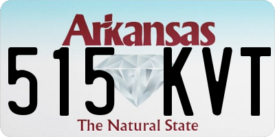 AR license plate 515KVT