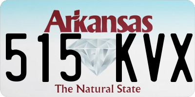 AR license plate 515KVX