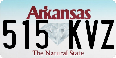 AR license plate 515KVZ