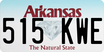 AR license plate 515KWE