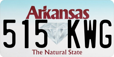 AR license plate 515KWG