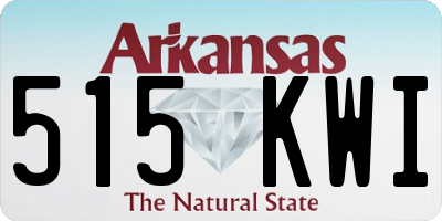 AR license plate 515KWI