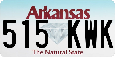 AR license plate 515KWK