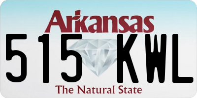 AR license plate 515KWL