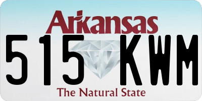 AR license plate 515KWM