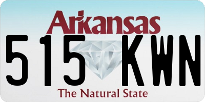 AR license plate 515KWN