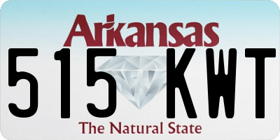 AR license plate 515KWT