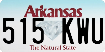 AR license plate 515KWU