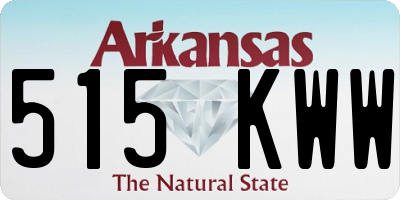 AR license plate 515KWW