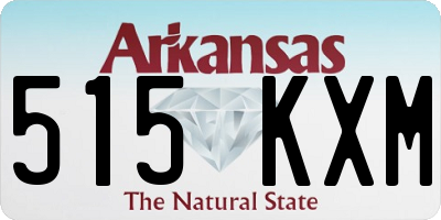 AR license plate 515KXM