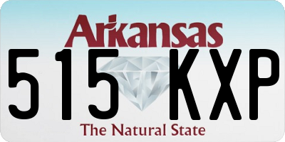AR license plate 515KXP