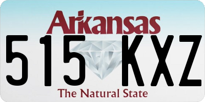 AR license plate 515KXZ