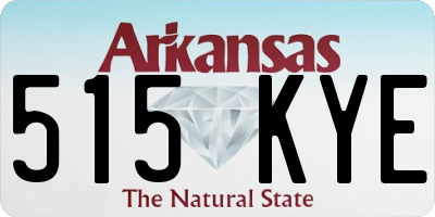 AR license plate 515KYE