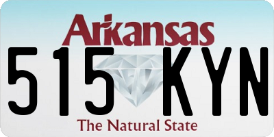 AR license plate 515KYN