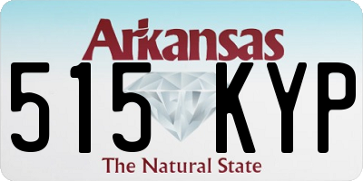 AR license plate 515KYP
