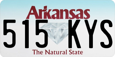 AR license plate 515KYS