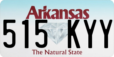 AR license plate 515KYY