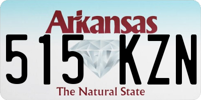 AR license plate 515KZN