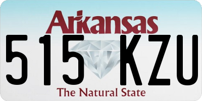 AR license plate 515KZU
