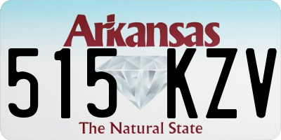 AR license plate 515KZV