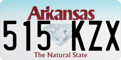 AR license plate 515KZX