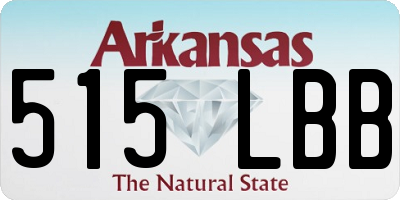 AR license plate 515LBB