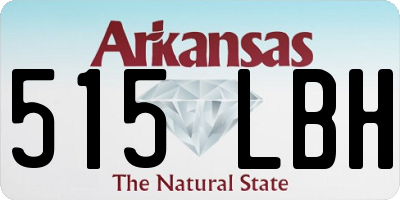 AR license plate 515LBH
