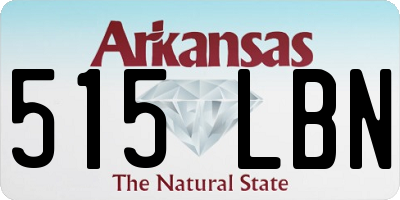 AR license plate 515LBN