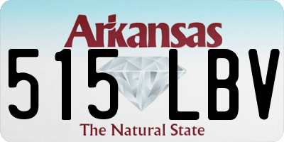 AR license plate 515LBV