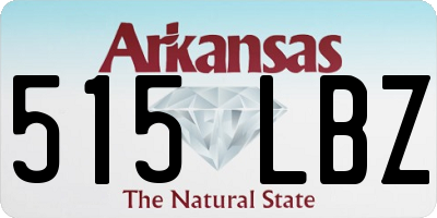 AR license plate 515LBZ