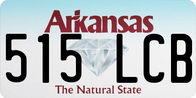 AR license plate 515LCB