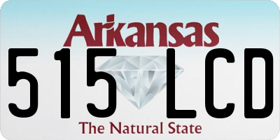 AR license plate 515LCD