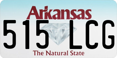 AR license plate 515LCG