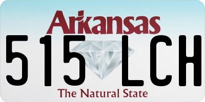 AR license plate 515LCH