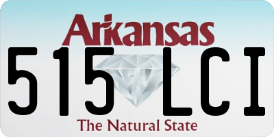 AR license plate 515LCI